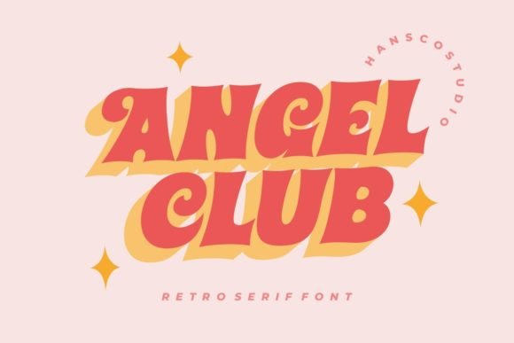 Angel Club: A Retro Serif Display Font with Quiet Confidence