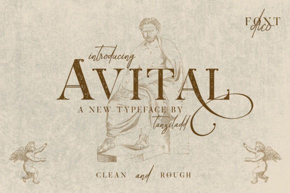 Avital: A Serif Font That Feels Like a Quiet Moment