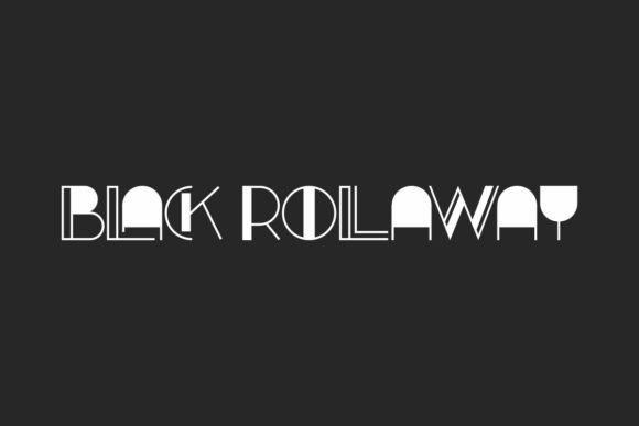 Black Rollaway: A Bold Display Font for Scroll-Stopping Campaigns