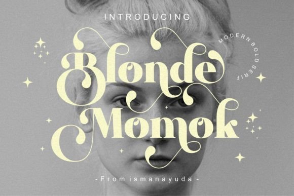 Blonde Momok: A Serif Font That Makes Your Headlines Unmissable