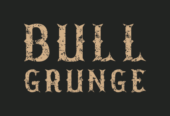 Bull Grunge: A Clean Retro Sans Serif for Scroll-Stopping Brand Content