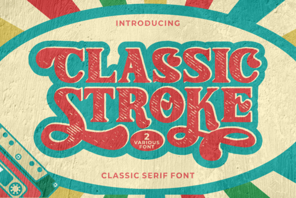 Classic Stroke: A Timeless Serif Font for Real Branding Work