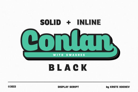 Conlan Black: A Standout Font for Small Business Branding