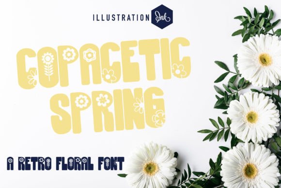 Copacetic Spring: A Nostalgic Sans Serif Font for Small Business Branding
