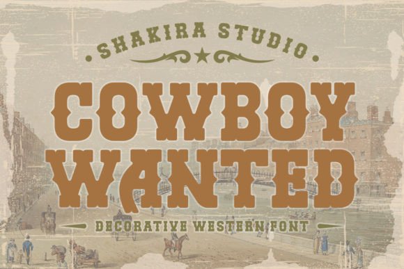 Cowboy Wanted: A Western Serif Font That Works on the Web