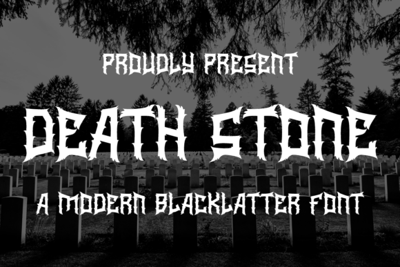 Death Stone Font: A Blackletter That Holds Its Ground