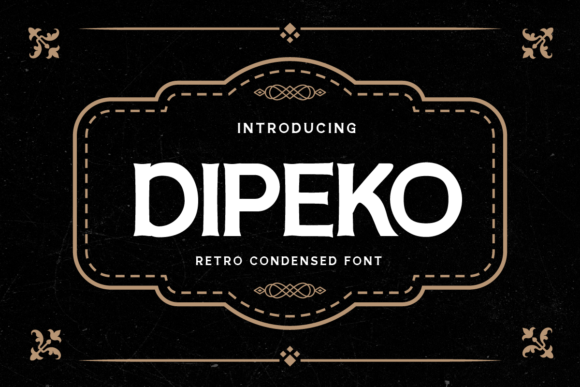 Dipeko: A Retro-Modern Serif Font That Feels Like Home