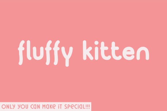 Fluffy Kitten: A Vintage Serif Font That Stops Scrolling