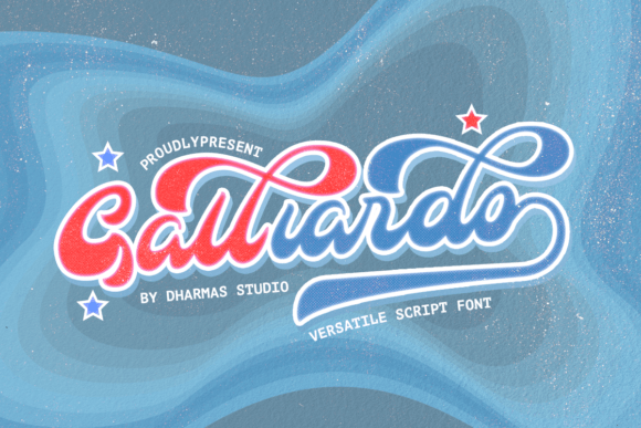 Galliardo: A Script Font That Elevates Campaign Headlines
