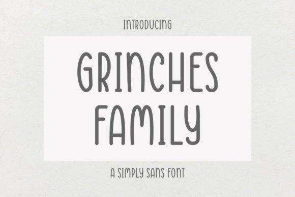Grinches Family: A Clean Retro Sans Serif for Digital Design