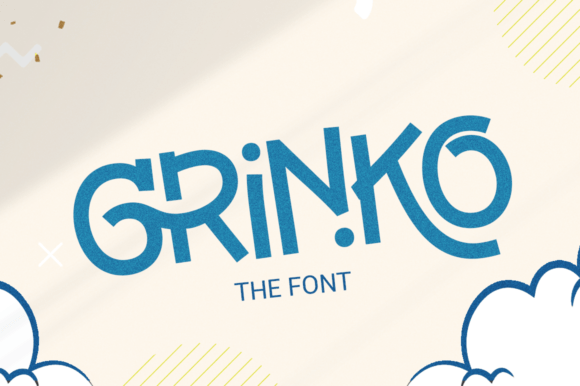 Grinko: A Retro Sans Serif Font That Stops Scrolling
