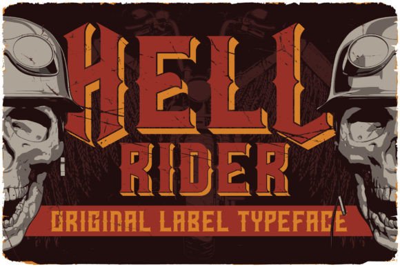 Hell Rider Font: Bold Branding for Small Businesses