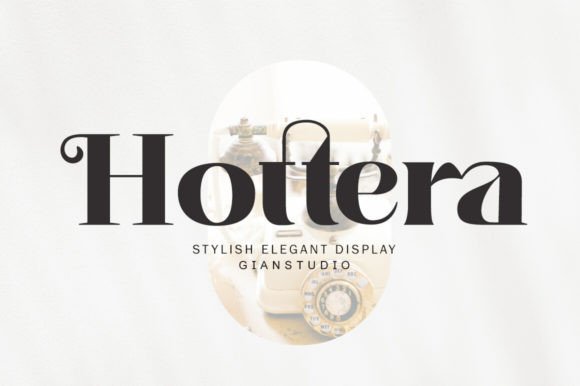 Hottera: A Premium Serif Font for Trusted, Beautiful Branding