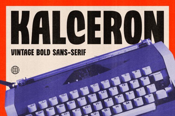 Kalceron: A Bold Sans Serif Font That Builds Brand Trust