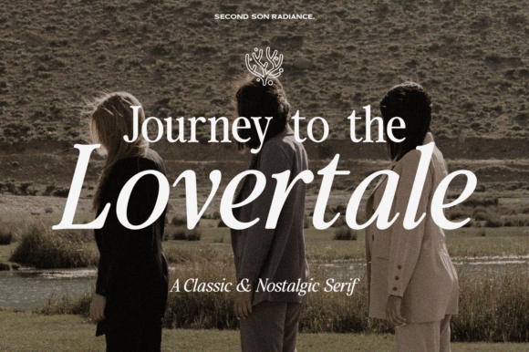 Lovertale: A Refined Serif Font for Digital Branding