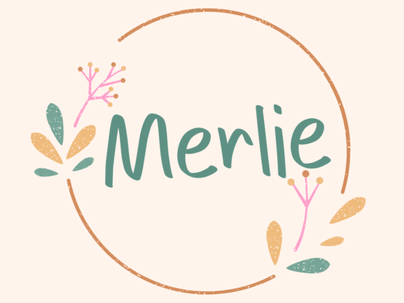 Merlie Font: A Script Amp Typeface for Campaign Charm