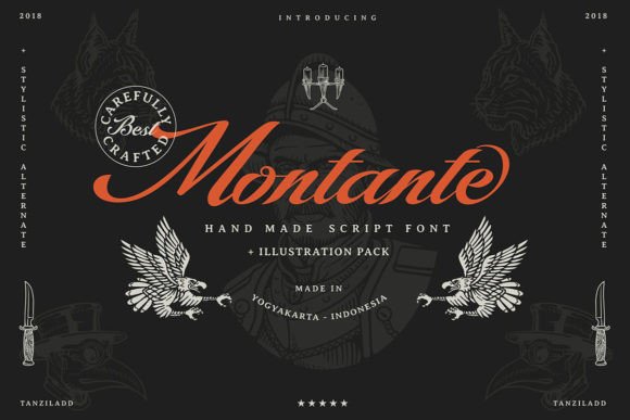 Montante: A Sophisticated Script Font for Scroll-Stopping Marketing