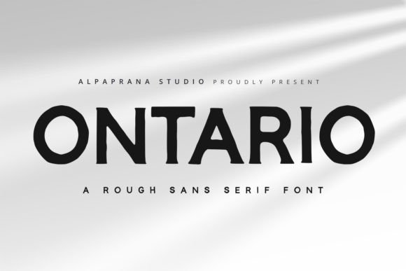 Ontario Font: A Retro-Modern Sans Serif for Handmade Brands