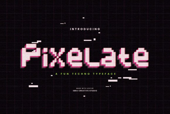 Pixelate: A Futuristic Sans Serif Font for Digital Branding