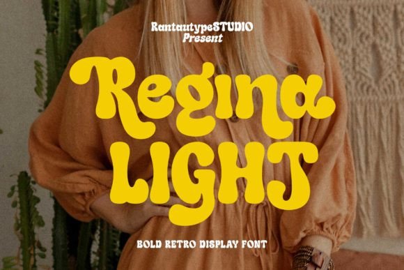 Regina Light: A Serif Font That Feels Like a Warm Welcome
