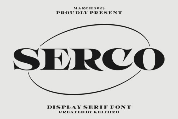 Serco: A Bold Serif Font for Scroll-Stopping Marketing