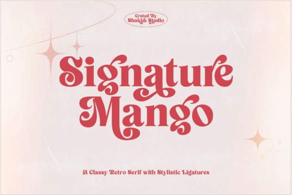 Signature Mango: A Modern Retro Serif That Actually Works