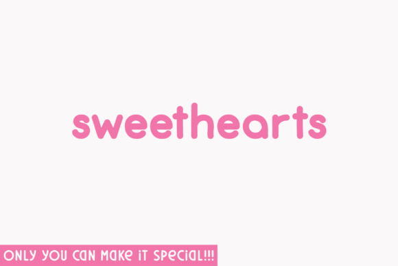 Sweethearts Font: The Playful Vintage Touch Your Brand Needs