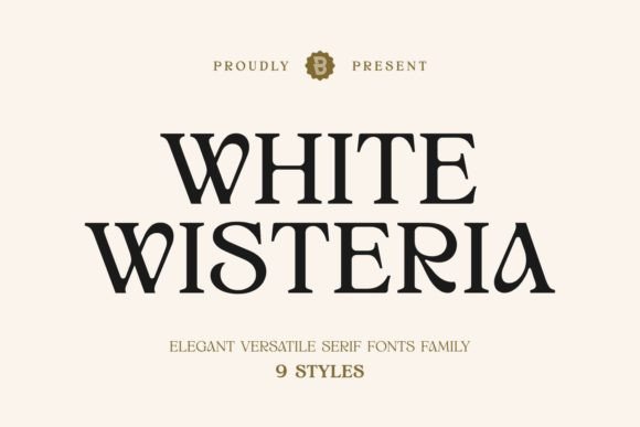 White Wisteria: A Serif Font That Elevates Digital Branding